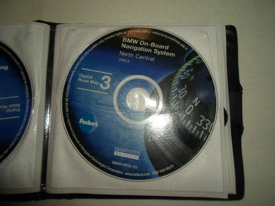 2001.2 BMW Onboard Navigation CD System North Central Digital Road Map 3... - $49.94