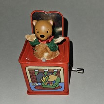 Hallmark Ornament Pop Goes The Teddy Bear Jack In the Box Weasel 2006 TESTED - £9.42 GBP