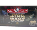 Parker Brothers 1996 Star Wars Monopoly Limited Collectors Edition SEALED - £31.64 GBP