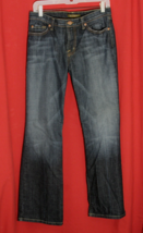 David Kahn Lauren BOOT CUT STRETCH DARK BLUE DENIM JEAN PANTS WOMEN&#39;S 6 ... - $14.68