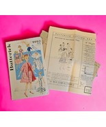 Vintage ORIGINAL 1960s Barbie Clothes Pattern Butterick 9993 Cut Incomplete - $40.59 CAD