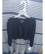 Jessica Howard Missy Evening Black Long Sleeve Size Medium Jacket - $54.16 CAD