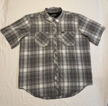 Orvis Classic Collection Plaid Short Sleeve Button Up Pockets Breathable... - $15.48