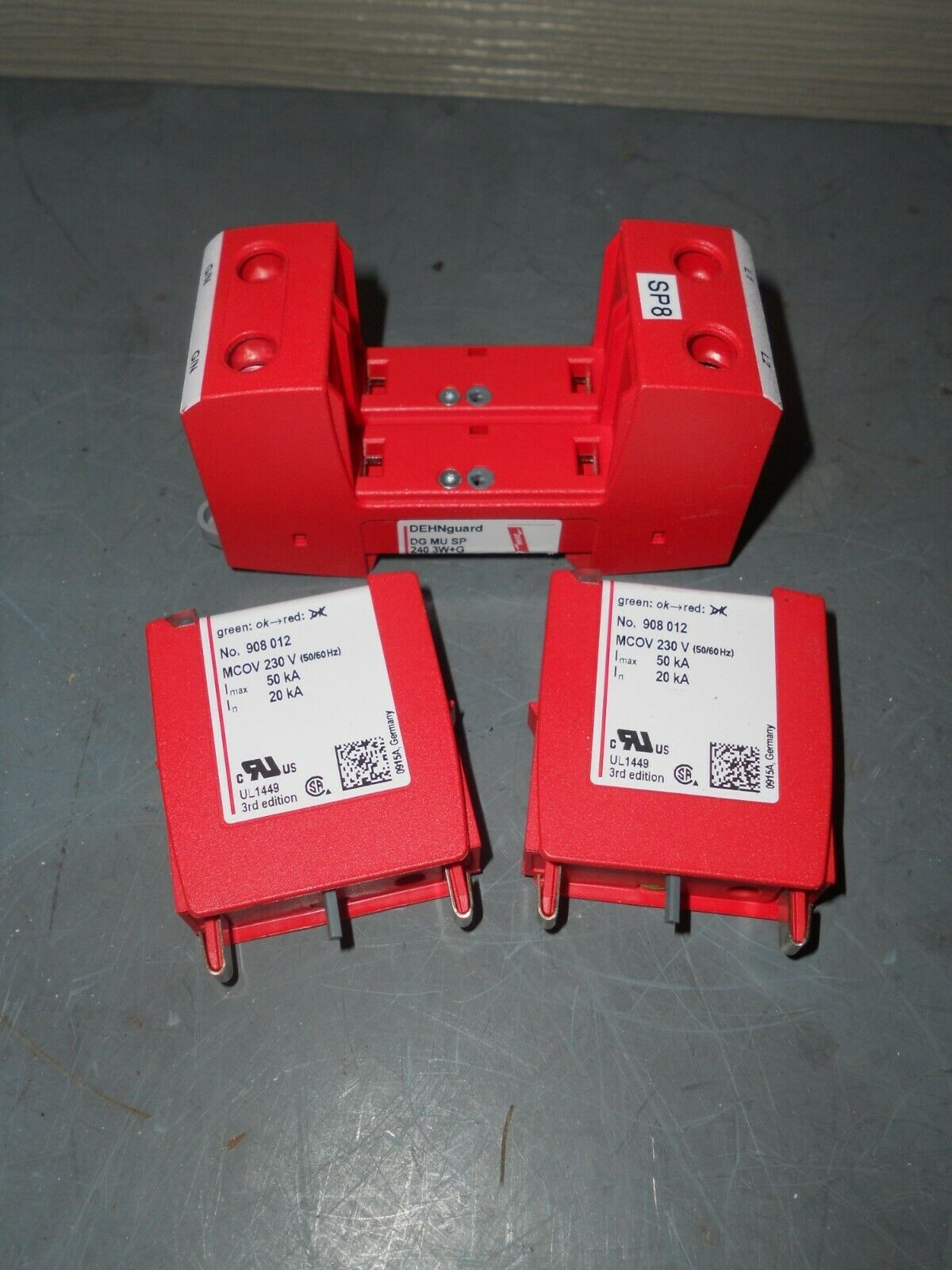 2 DEHNguard DG PLU 230 Overload Current Protection Surge Arester MCOV 23... - $24.95
