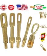 Durable Solid Brass Slotted Tip Gun Jag Set – 4 Calibers for Efficient C... - $48.94 CAD