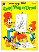VINTAGE UNUSED 1978 Walter Lantz Easy Way to Draw Book Woody Woodpecker - £15.47 GBP