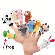 Plush Animal Finger Puppet - New - Frog - $8.99