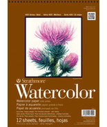 Strathmore Watercolor Paper Pad 9&quot;X12&quot;-140lb Cold Press 12 Sheets - $19.75