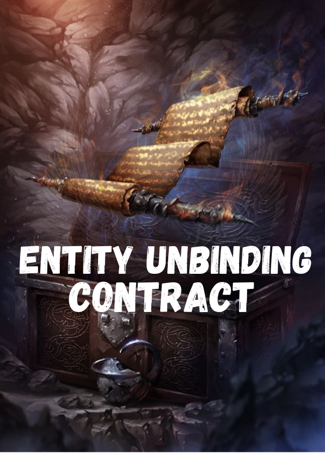 Primary image for UNBINDING CONTRACT. SAY GOODBYE TO THAT ENTITY OR SPIRIT YOU DO NOT WANT AROUND!