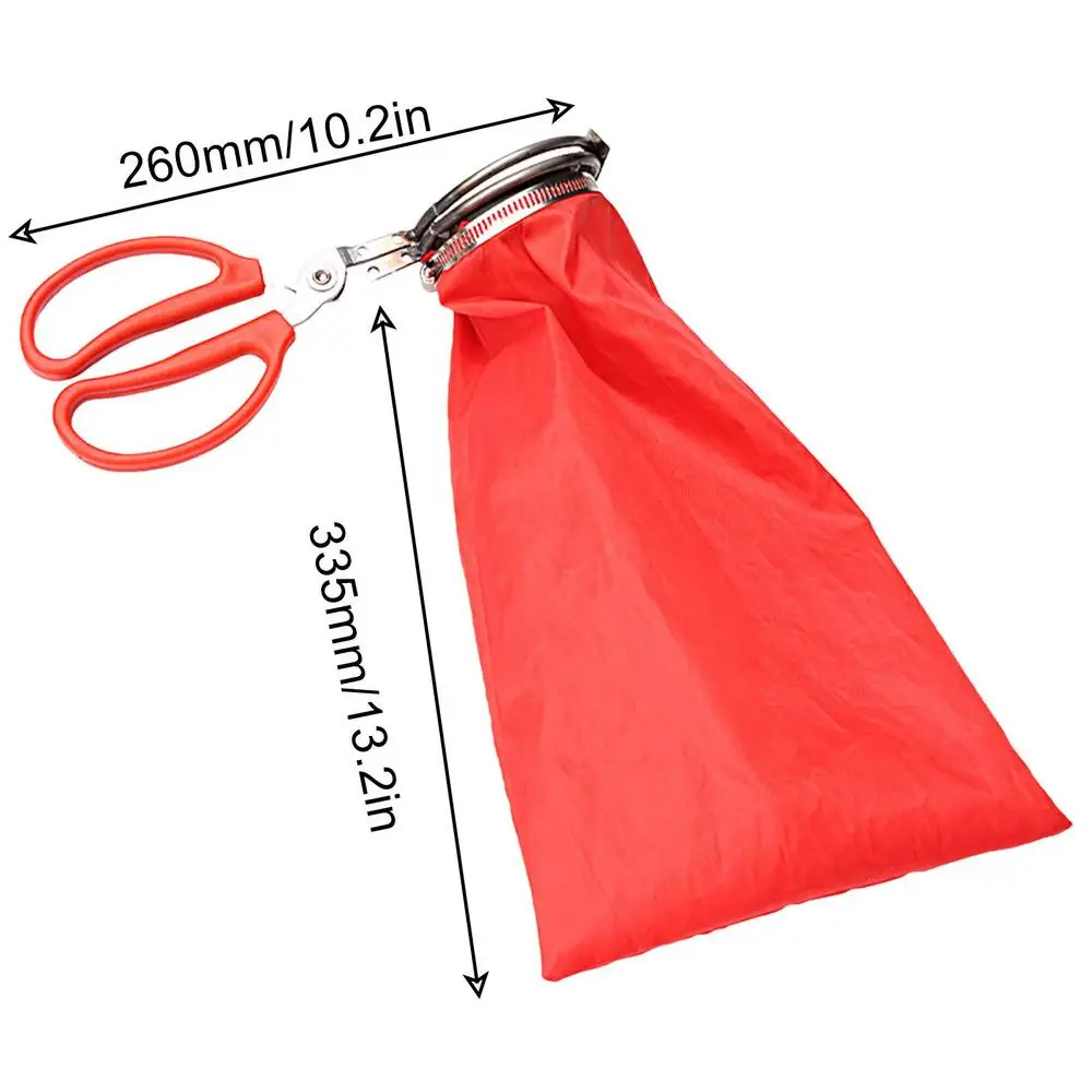 Fruit Picker Tool Non-Slip  Steel Pepper  With Handle Portable Fruit Catcher Lab - £61.59 GBP