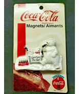 Vintage 1997 Coca Cola / Coke Magnet Polar Bear Bottle 51564 Sealed  New... - £8.63 GBP