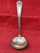 English Plate 6.5&quot; Serving Gravy Soup Spoon Made in USA Vintage - $7.91
