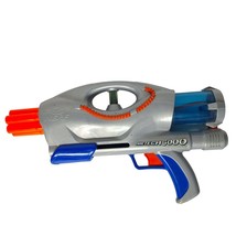 Nerf Air Tech 3000 Liquitron Blue Blaster 6 Shot Dart Gun Hasbro 2002 Te... - $31.18