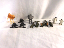 Britains LTD Zoo Animal Toy Figures Lot Camel Seal Elephant Penguin alli... - $49.50