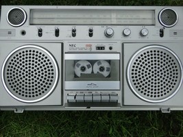 Rare 1980 Vintage Nec Stereo Cassette Boombox RMS-1150R Made In Japan - £290.89 GBP