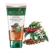 Biotique Advanced Organics Coffee Energizing Face Wash 150ml Skin Face Body Care - £17.40 GBP