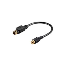Wentronic Audio Video Cable AVK 261-020 0.20m 4 Pin Mini DIN Plug to RCA... - $13.00