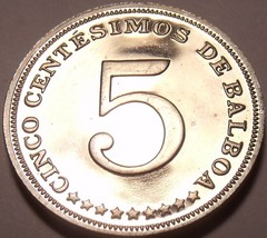 Panama 1973 5 Centesimos Proof~Rare~Only 17,000 Minted - £3.76 GBP