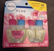 New Febreze Plug In Air Refill 2 Refills In Pack Downy April Fresh - £12.71 GBP