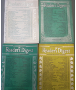 1940 Readers Digest, March, July, October and November issues of 1940. V... - $40.00