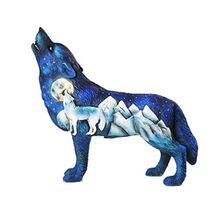 Mountain Wolf Spirit Figurine - $24.73