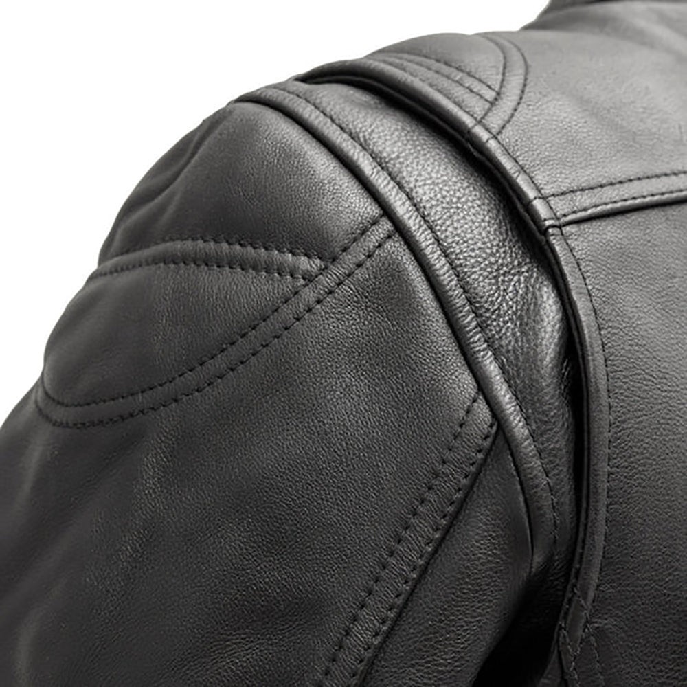 First Manufacturing Men's Top Performer Moto Leather Jacket Item image 2