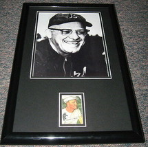 George Halas 11x17 Framed 1952 Bowman Official Reproduction &amp; Photo Display - £51.36 GBP