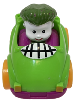 Mattel Fisher Price DC Comics Marvel Little People Wheelies Joker Car - $10.87