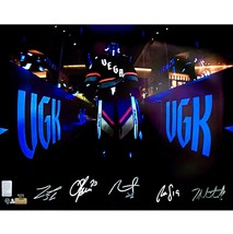 Vegas Golden Knights Retro Glow in the Dark 16x20 Signed Photo #D/25 IGM COA - £332.80 GBP