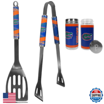 NCAA Florida Gators 2pc BBQ Set w/ Spatula, Tongs &amp; Tailgate S&amp;P Shakers - $41.91