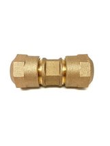 Ford Meter Box C44-44-Q-NL Brass Coupling 1&quot; CTS X 1&quot; CTS Quickjoint - £31.39 GBP