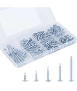 #8 Self Tapping Screws Kit, 125 Pcs Galvanized Truss Head Assortment - €9,36 EUR