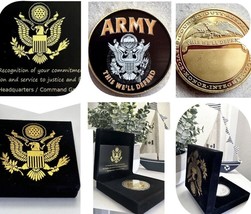 United States Army Challenge Coin USA -Army - £23.65 GBP