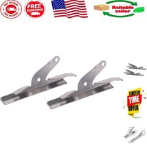 C.R. LAURENCE Sturdy 4&quot; Aluminum Jalousie Window Clip for Pan Am &amp; Look ... - $332.57 MXN