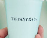 Tiffany &amp; Co Blue Paper Coffee Cup Everyday Objects Bone China - £99.90 GBP