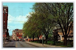 Jefferson Street View Roanoke Virginia VA Chrome Postcard Z7 - £2.28 GBP