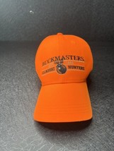 Buckmasters Hat Cap Strap Back Blaze Orange Hunting Classic One Size Cas... - £9.87 GBP