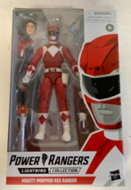 NEW Hasbro E7755 Power Rangers Lightning Collection RED RANGER 6&quot; Action Figure - £32.31 GBP