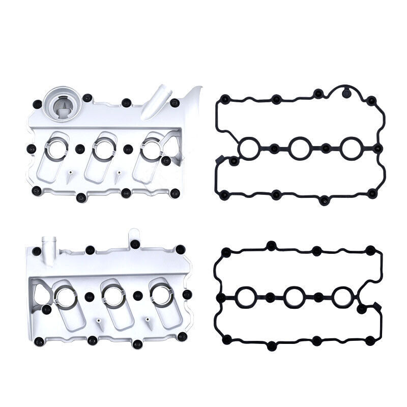 Engine Valve Covers 06E103471G 06E103472L FIt For Audi A4 A6 V6 3.2L 200... - $126.73