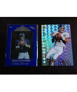 1999 PLAYOFF ABSOLUTE SSD BLUE #36 JOHN ELWAY + 1995 Paydirt PD8  Denver... - $199.56 MXN