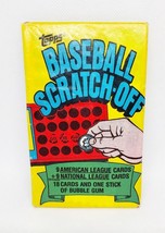 Topps 1981 Major League Scratch Off Baseball Trading Card Pack - £5.33 GBP