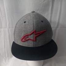 Alpinestars Men&#39;s Ageless Flat Bill Hat Cap Small Medium Flex fit Streetwear  - £15.81 GBP