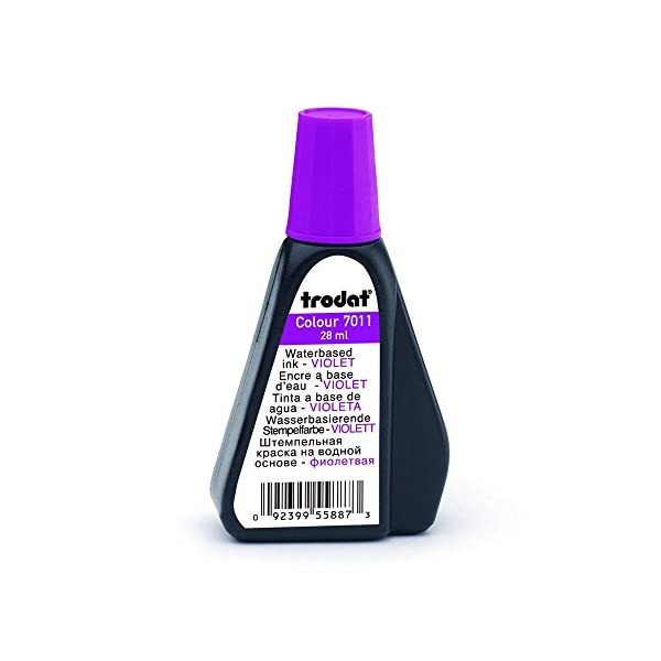 Trodat 55887 28 ml 7011 Stamp Pad Ink - Violet  - $11.00