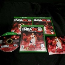 NBA 2K16 Microsoft Xbox One All 3 Different covers Complete Curry Davis Harden - £17.14 GBP