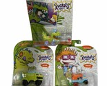 Hot Wheels Rugrats Lot/Set of 3 Die-cast Character Cars Chuckie Reptar NEW - $19.75