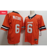 Syracuse Orange #6 Kyle McCord College Mens Football Navy Orange Three D... - £45.72 GBP