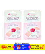 2 X 5&#39;s Carnation Corn Caps Medicated Footcare Plasters - $339.09 MXN