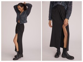 Anthropologie Slim Slit-Hem Maxi Skirt By Mare Mare $130 Sz S - NWT - £41.84 GBP