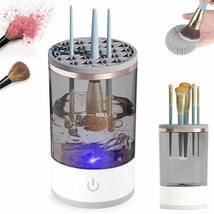 Electric Makeup Brush Cleaner Automatic Cosmetic Brushes Cleaning Machine - £20.47 GBP