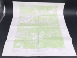 1965 Rosies Ridge Wyoming WY Quadrangle Geological Survey Topo Map 22&quot;x2... - £7.08 GBP